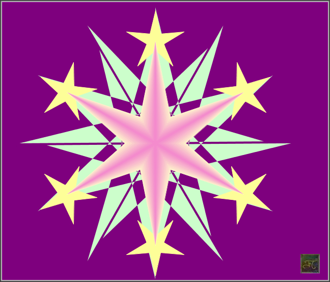 Etoiles, exemple 3.